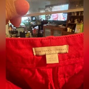 New York and Company women’s dress pant size 0 pink with pockets